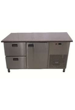 Холодильный стол 1400х700х850 гранитная столешница